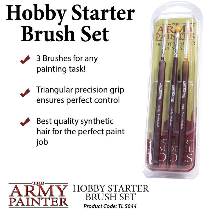 The Army Painter Brush Set - Hobby Brush Starter Set