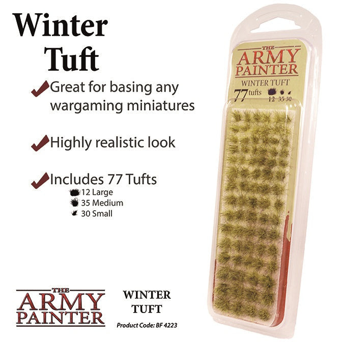 The Army Painter - Battlefields Winter Tuft 77pc