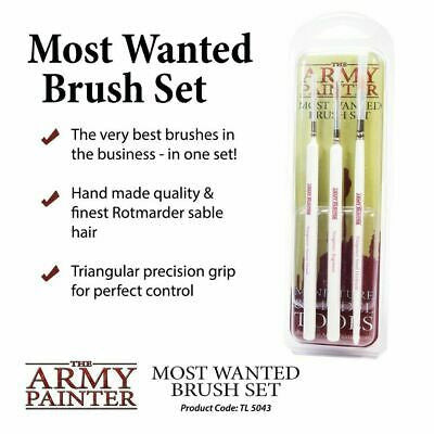 The Army Painter Brush Set - Most Wanted Brush Set