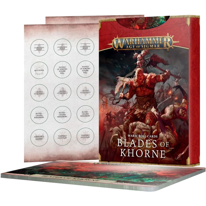 AoS Warscroll Cards: Blades of Khorne (83-81)