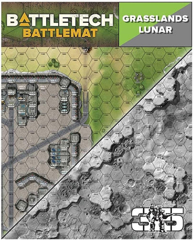 Battletech - Battle Mat - Grasslands / Luna