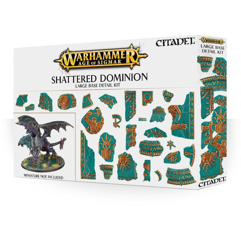 Aos Shattered Dominion Large Base Detail Kit