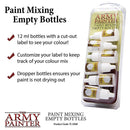The Army Painter Tools - Paint Mixing Empty Bottles