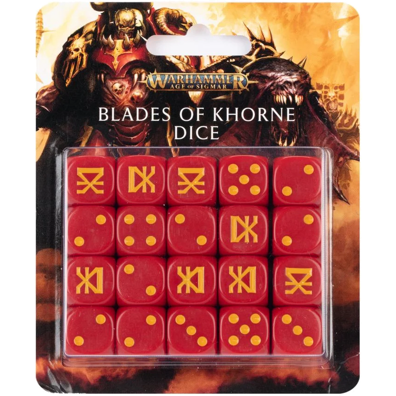 AoS Blades of Khorne - Dice Set (83-39)