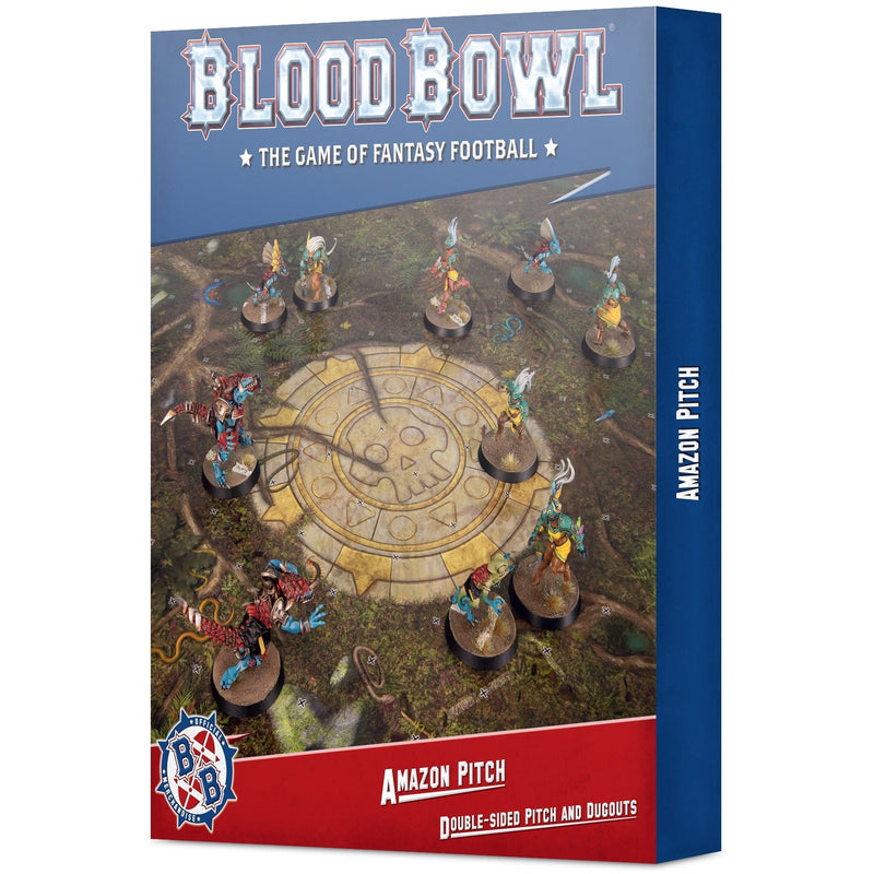 Blood Bowl - Amazon Team Pitch & Dugouts (202-29)