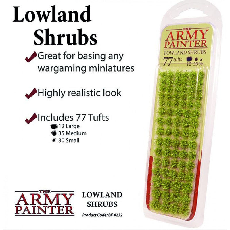 The Army Painter - Battlefields Lowland Shrubs 77pc