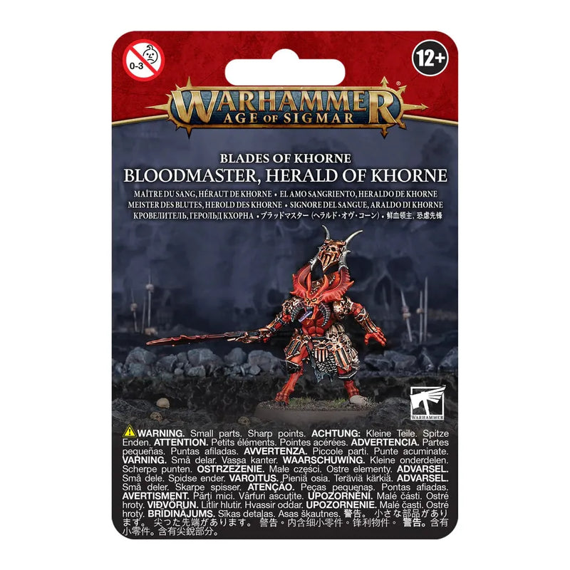 AoS Blades of Khorne - Bloodmaster, Herald of Khorne (97-62)