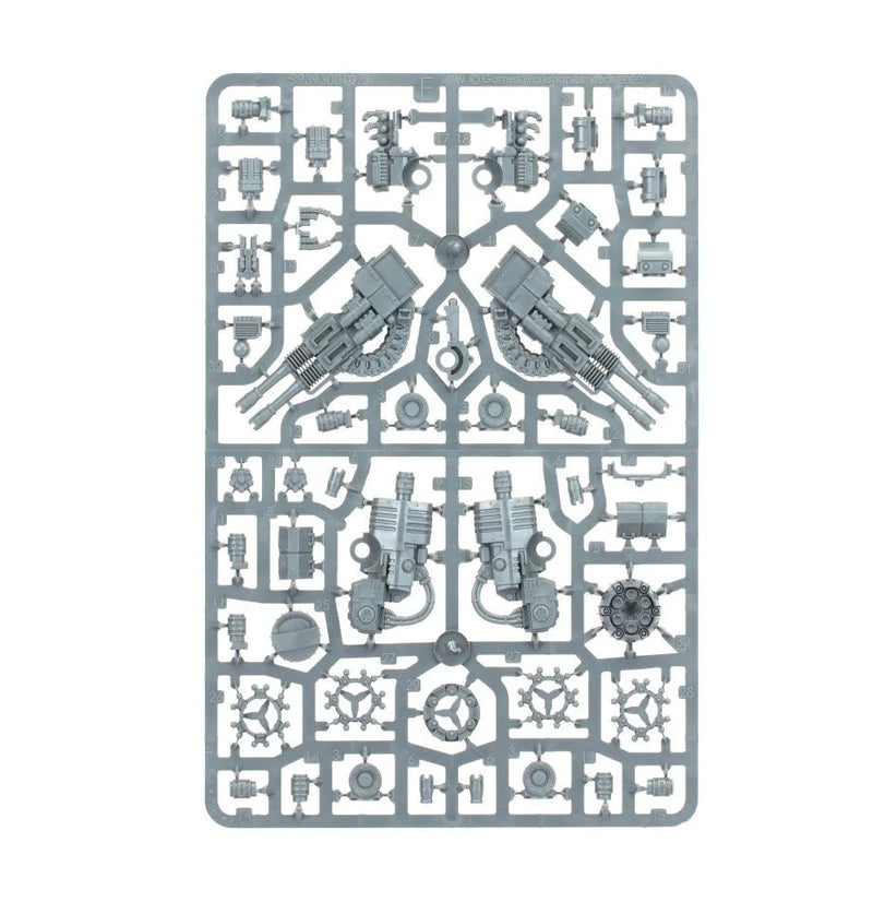 HH: Leviathan Siege Dreadnought Ranged Weapons Frame