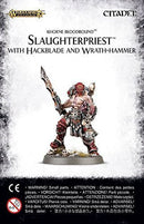 Blades of Khorne: Slaughterpriest with Hackblade and Wrath-hammer (OOP)