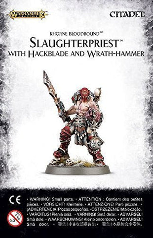 Blades of Khorne: Slaughterpriest with Hackblade and Wrath-hammer (OOP)