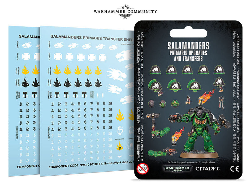 Salamanders Primaris Upgrades & Transfers