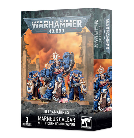 Marneus Calgar, with Victrix Honour Guard