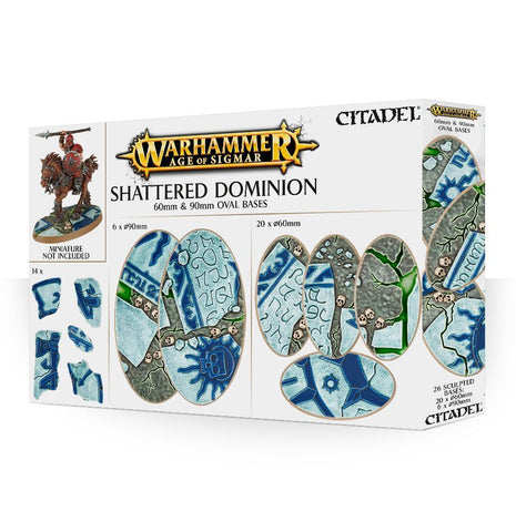 AOS: Shattered Dominion: 60 & 90mm Oval Bases