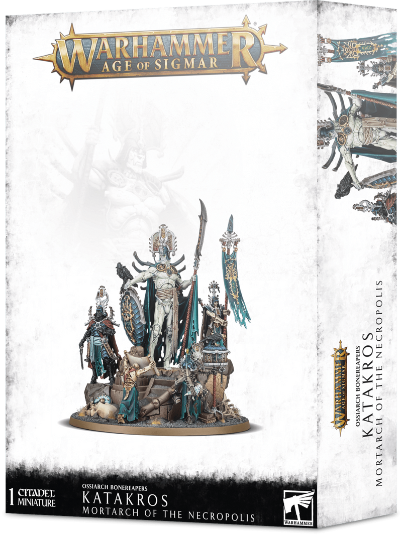 Ossiarch Bonereapers: Katakros Mortarch of the Necropolis