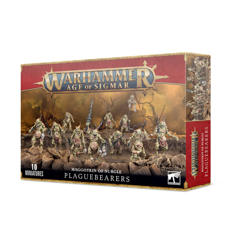 Chaos Daemons / Maggotkin of Nurgle: Plaguebearers of Nurgle