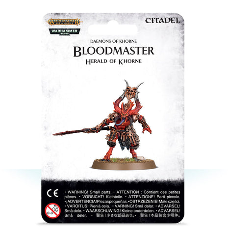 Chaos Daemons/Blades of Khorne: Bloodmaster Herald of Khorne