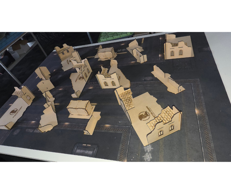 Praetor Gaming Terrain and Base Set
