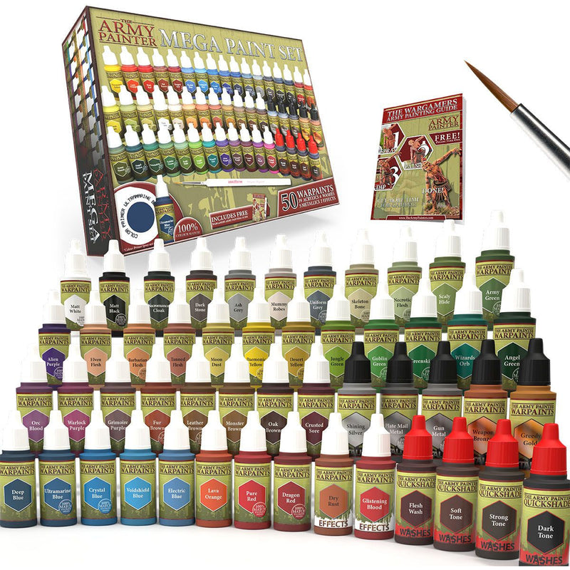 The Army Painter Paint Set - Warpaints Mega Paint Set 2019