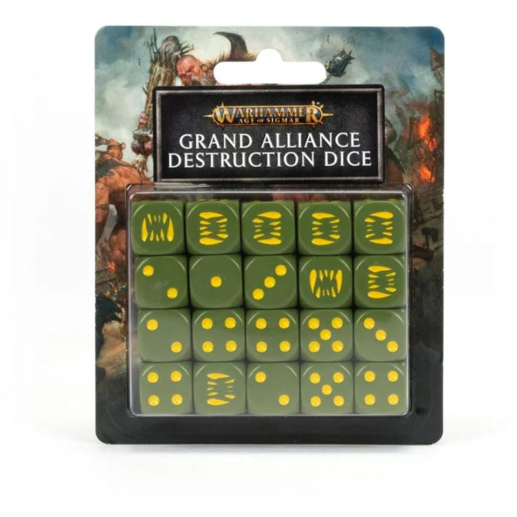 AoS Grand Alliance Destruction: Dice Set