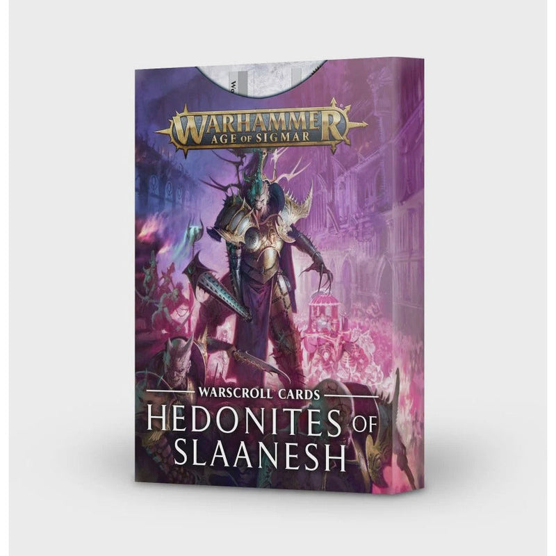 Aos Warscroll Cards - Hedonites Of Slaanesh