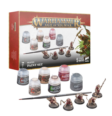 AoS: Skaven + Paint Set