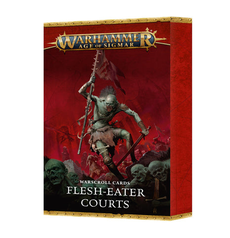 Warscroll Cards: Flesh-Eater Courts (Pre-Order 30/8/25)