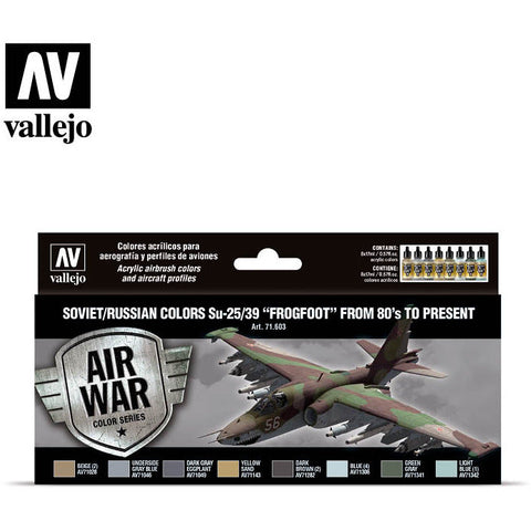 Vallejo - Soviet/Russian Colors Su-25/39 “Frogfoot”