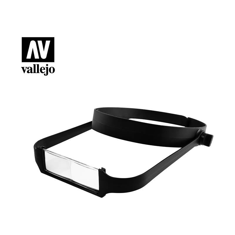 Vallejo Hobby Tools - Lightweight Headband Magnifier with 4 Lenses