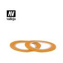 Vallejo Hobby Tools - Precision Masking Tape 1mmx18m - Twin Pack