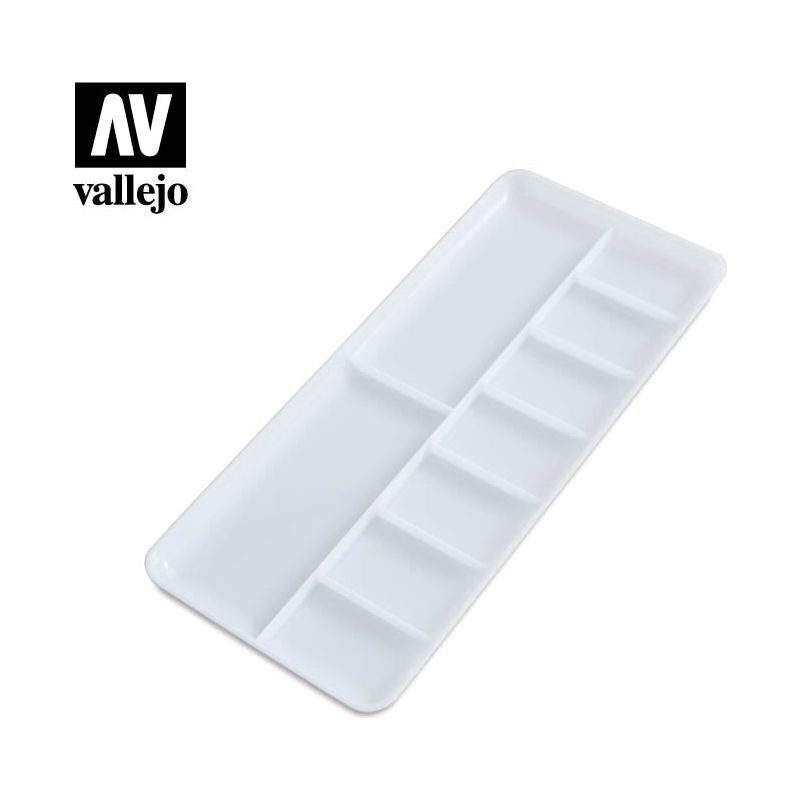 Vallejo Rectangular Palette 18x8.5cm