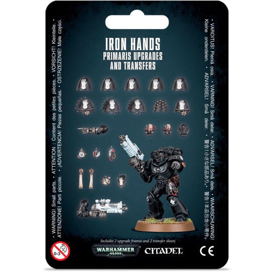 40k Iron Hands - Primaris Upgrades And Transfers (55-09)