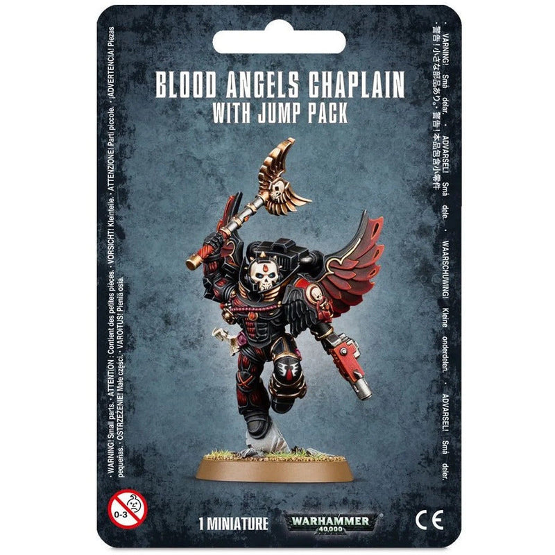 40k Blood Angels - Chaplain With Jump Pack (41-17)