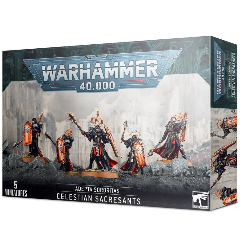 40k Adepta Sororitas - Celestian Sacresants (52-35)