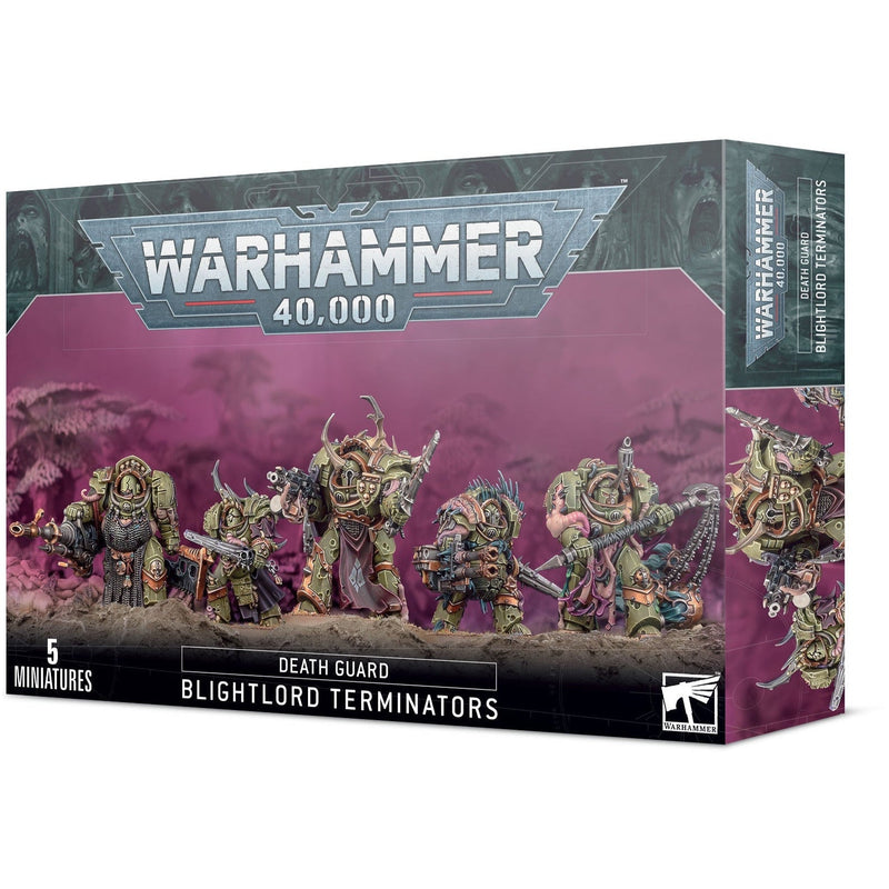 40k Death Guard - Blightlord Terminators (43-51)