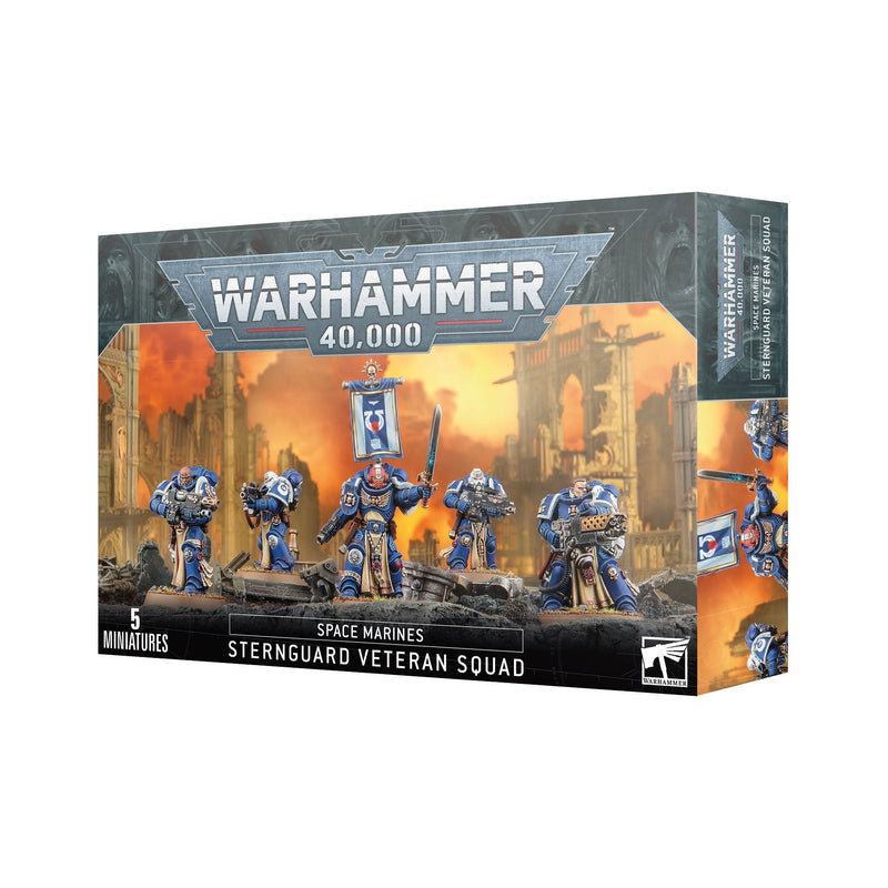 40K Space Marines: Sternguard Veteran Squad (48-49)