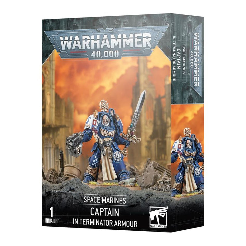 40K Space Marines: Captain In Terminator Armour (48-92)