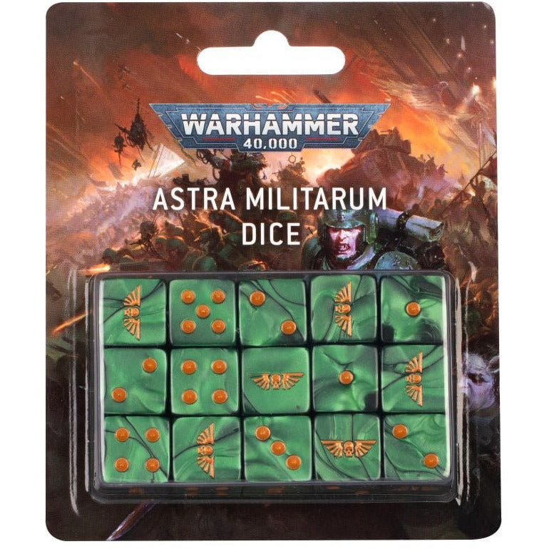 40K Astra Militarum - Dice Set (47-05)