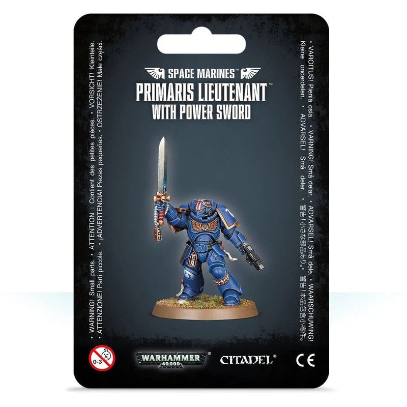 40k Space Marines - Primaris Lieutenant w/ Power Sword (48-84)