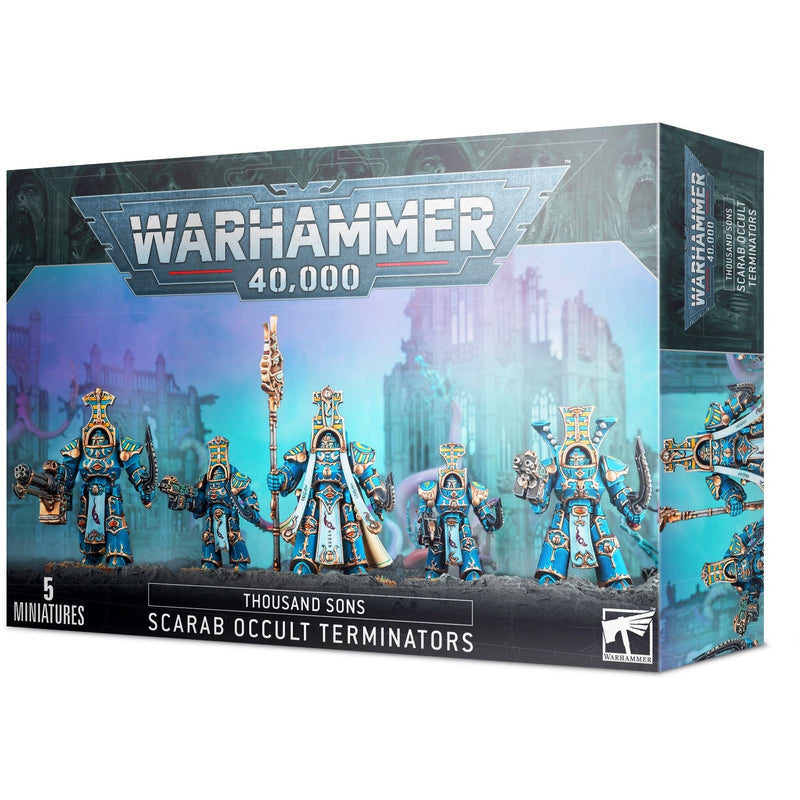 40k Thousand Sons - Scarab Occult Terminators (43-36)