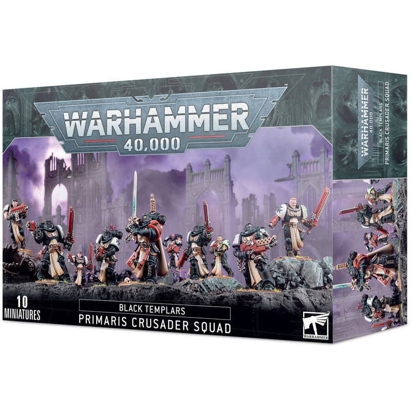 40k Black Templars - Primaris Crusader Squad (55-45)