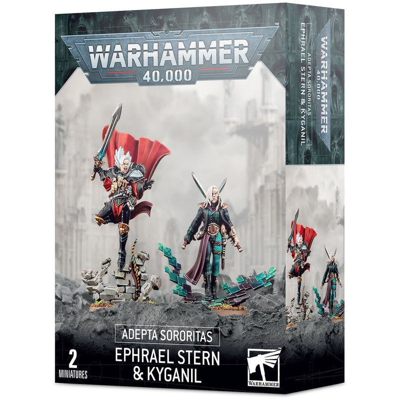 40k Adepta Sororitas - Ephrael Stern And Kyganil (40-50)
