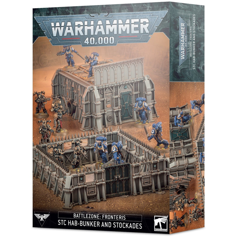 40k Warhammer Battlezone - Fronteris Stc Hab-Bunker (64-55)