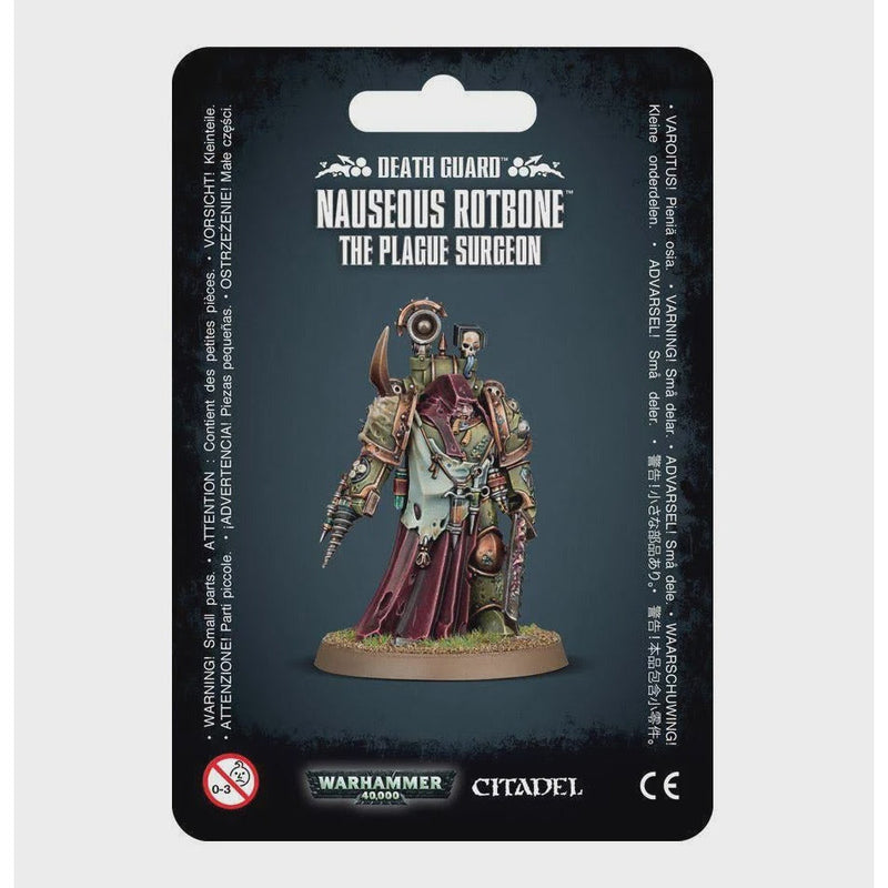 40k Death Guard - Nauseous Rotbone The Plague Surgeon (43-29)